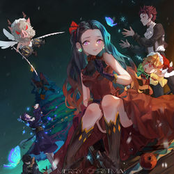 This is a pixiv picture whose title is Merry Christmas.