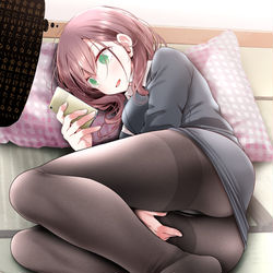 This is a pixiv picture whose title is 【C97新刊】OLちゃんだらける.