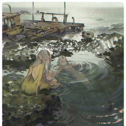 This is a pixiv picture whose title is #20190821 Blue.