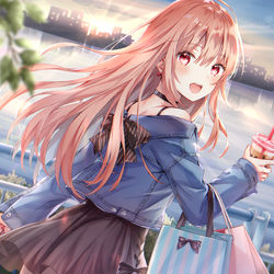 This is a pixiv picture whose title is 街.