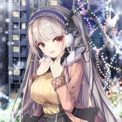 This is a pixiv picture whose title is クリスマスデート.