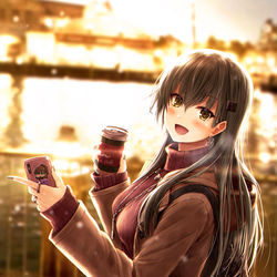This is a pixiv picture whose title is 鈴谷と。.