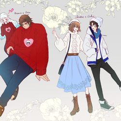 This is a pixiv picture whose title is わたしたちの大切な人.