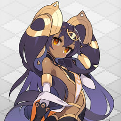 This is a pixiv picture whose title is ネフティム.