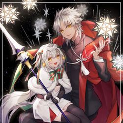 This is a pixiv picture whose title is 🎄.