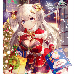 This is a pixiv picture whose title is Merry Christmas.