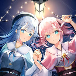 This is a pixiv picture whose title is Sacred Sisters.