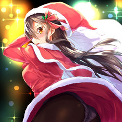 This is a pixiv picture whose title is クリスマス榛名.