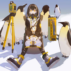 This is a pixiv picture whose title is 麦哲伦&缪缪.