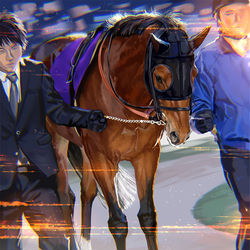 This is a pixiv picture whose title is 有馬記念記念絵2019.