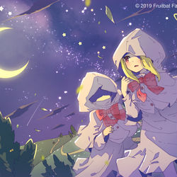 This is a pixiv picture whose title is 【仕事絵】100% Orange Juice.