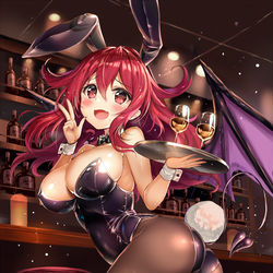 This is a pixiv picture whose title is 【C97】デビルバニーグズ子.