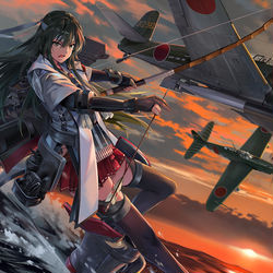 This is a pixiv picture whose title is 决戦前夜　.