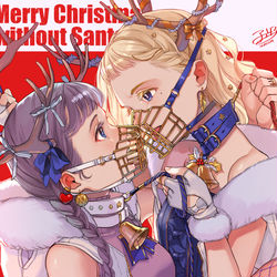 This is a pixiv picture whose title is without Santa.