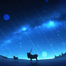 This is a pixiv picture whose title is silent snow.