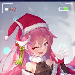 This is a pixiv picture whose title is 萝莎莉亚圣诞快乐哒！.