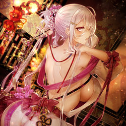 This is a pixiv picture whose title is 【戦国武将姫muramasa】黒田官兵衛.