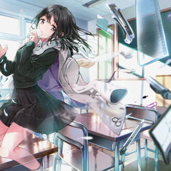 This is a pixiv picture whose title is GHOST.