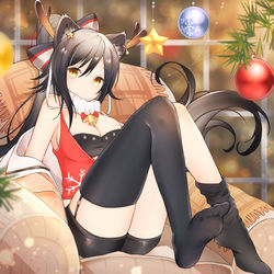 This is a pixiv picture whose title is 黑.