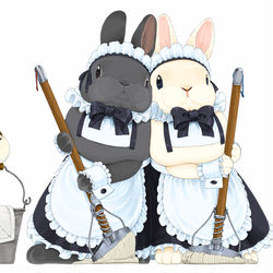 This is a pixiv picture whose title is おおそうじ.
