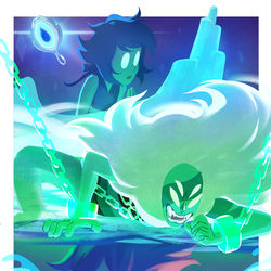 This is a pixiv picture whose title is ラピスラズリ.