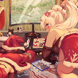This is a pixiv picture whose title is Merry Christmas!!!.