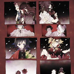 This is a pixiv picture whose title is ふたつの兄妹.