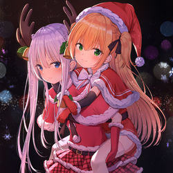 This is a pixiv picture whose title is Merry Christmas2019.