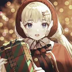 This is a pixiv picture whose title is Merry Christmas.