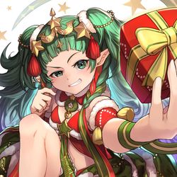 This is a pixiv picture whose title is 【FE】クリスマスソティス【ヒーローズ】.
