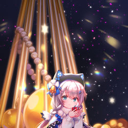 This is a pixiv picture whose title is 【仕事絵】魂器学院—艾莉卡 圣诞节服装.