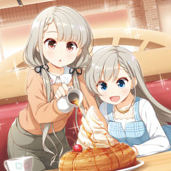 This is a pixiv picture whose title is メープルましまし入りまーす.