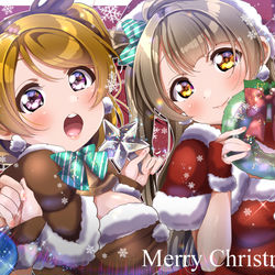 This is a pixiv picture whose title is Merry Christmas🎅.