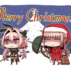 This is a pixiv picture whose title is Merry Christmas!!.