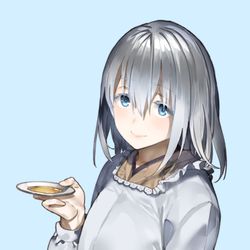 This is a pixiv picture whose title is 【C97】雪女サンプル&お品書き.