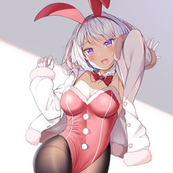 This is a pixiv picture whose title is クリスマスもタイツで癒やしてくれる嫁.