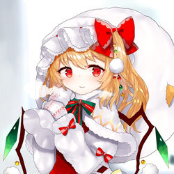 This is a pixiv picture whose title is もこもこフランちゃん.