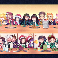 This is a pixiv picture whose title is 🎄- Merry Christmas -🎄.
