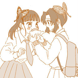 This is a pixiv picture whose title is Twitter鬼滅落書きまとめ1.