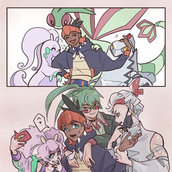 This is a pixiv picture whose title is キバナの手持ちは陽きゃ.