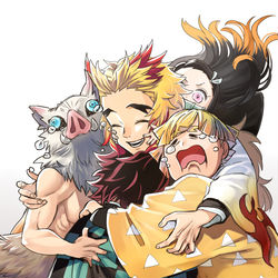 This is a pixiv picture whose title is ぎゅっ.