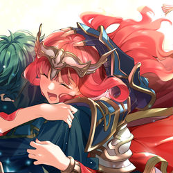 This is a pixiv picture whose title is メリクリ＆祝王妃セリカ実装.
