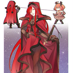 This is a pixiv picture whose title is 魔王サンタ.