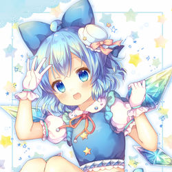 This is a pixiv picture whose title is アイドルチルノちゃん.