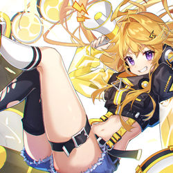 This is a pixiv picture whose title is ⚡.