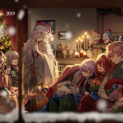 This is a pixiv picture whose title is ❅❄MerryChristmas❄❅.