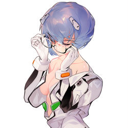 This is a pixiv picture whose title is 綾波レイ.