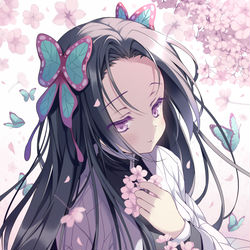 This is a pixiv picture whose title is 胡蝶カナエ.
