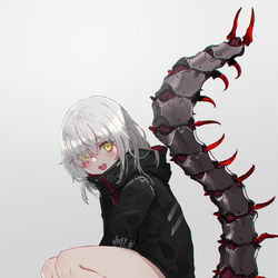 This is a pixiv picture whose title is メカデガール.