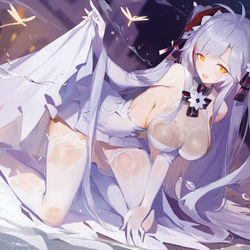 This is a pixiv picture whose title is 欧根亲王.